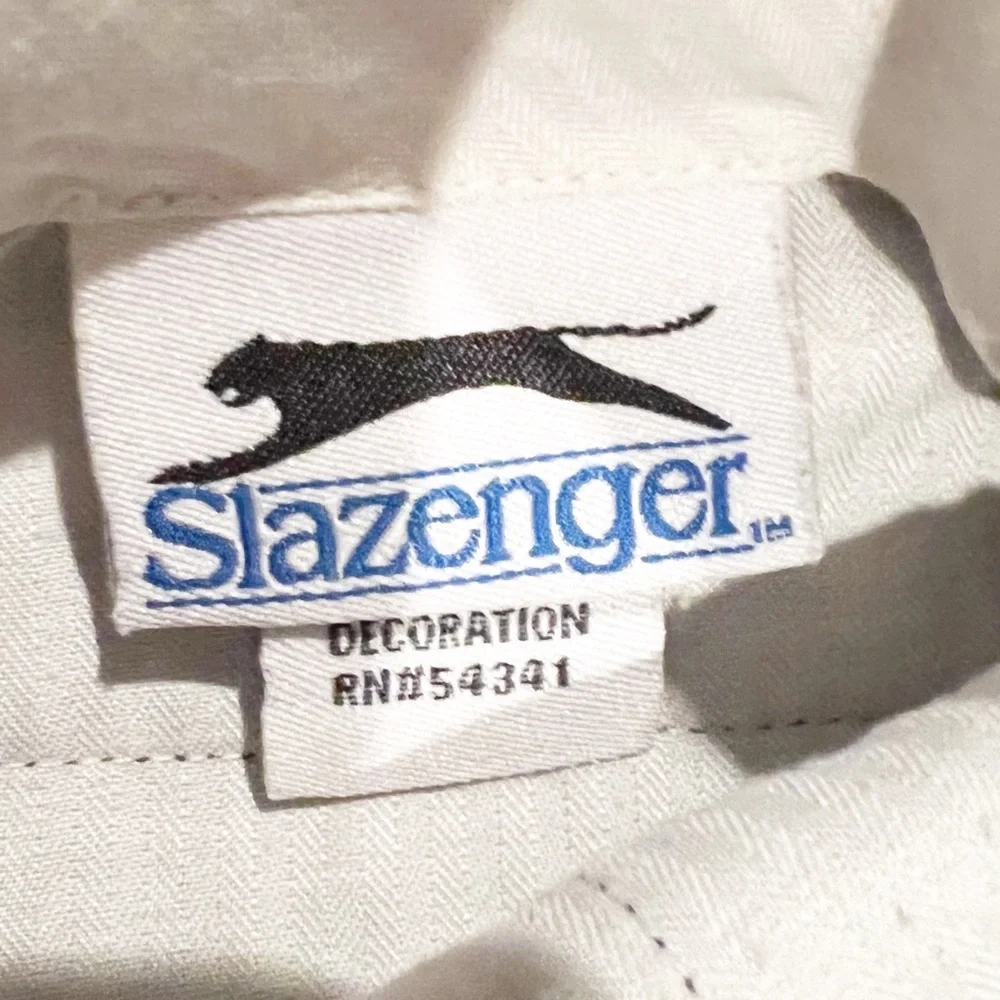 Y2K Vintage Slazenger 34 Waist 10 Inch Black Golf Shorts